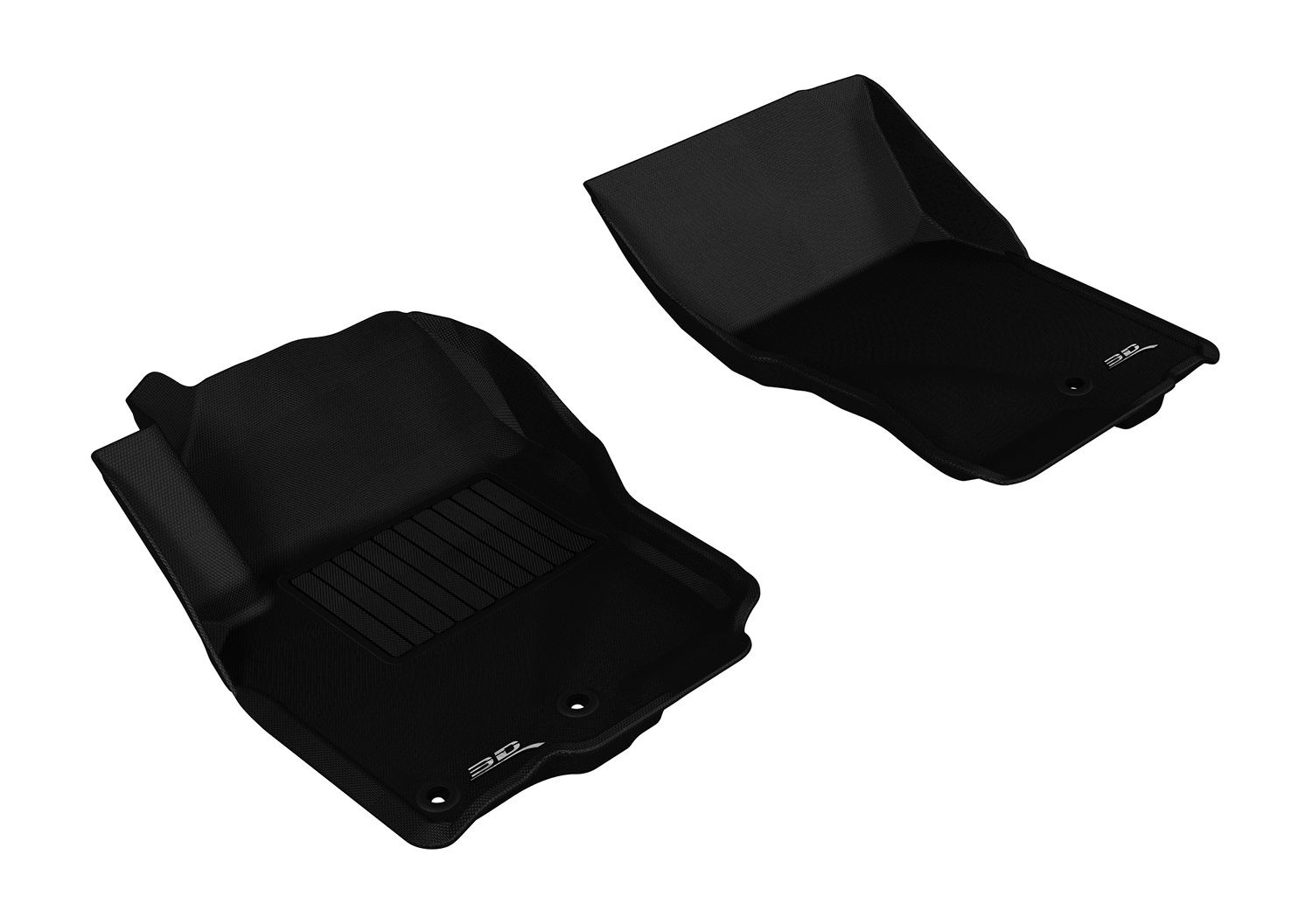 3D Maxpider L1NS06111509 for FRONTIER CREW CAB / KING CAB 2005-2019 KAGU BLACK