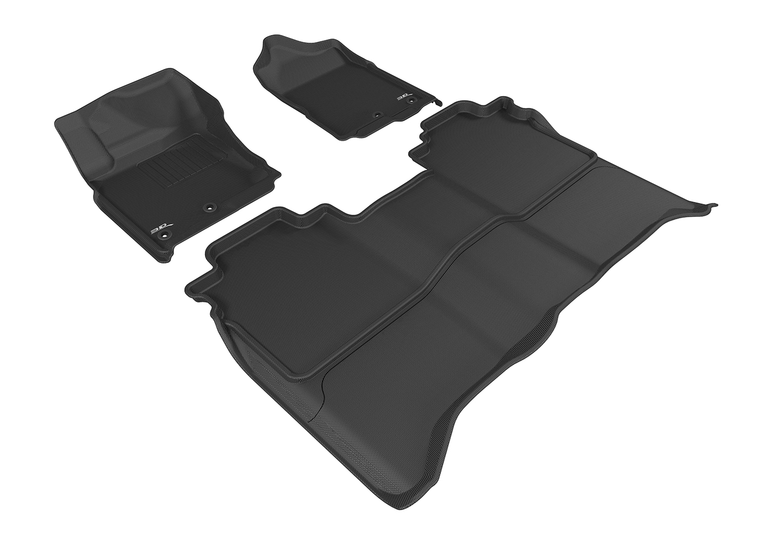 3D Maxpider L1NS08401509 for TITAN 2016-2021 CREW CAB KAGU BLACK R1 R2 (WITHOUT