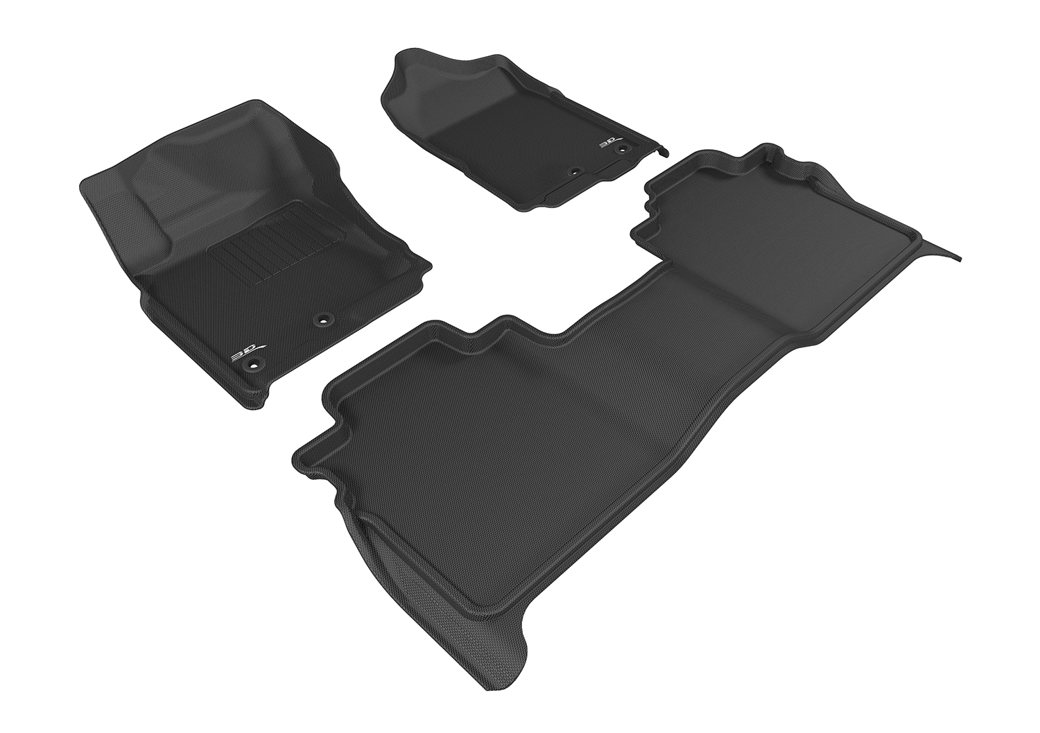 3D Maxpider L1NS08501509 for TITAN 2016-2021 CREW CAB KAGU BLACK R1 R2 (WITH ST