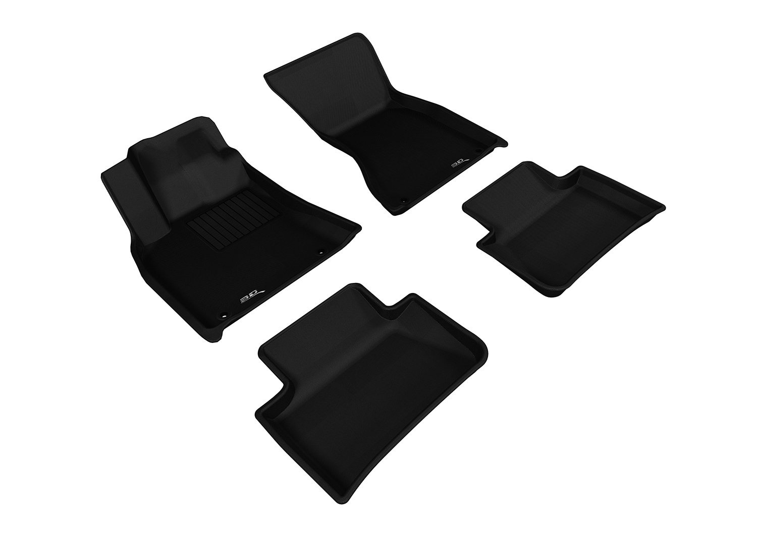 3D Maxpider L1PO01401509 for MACAN (95B) 2014-2023 KAGU BLACK R1 R2