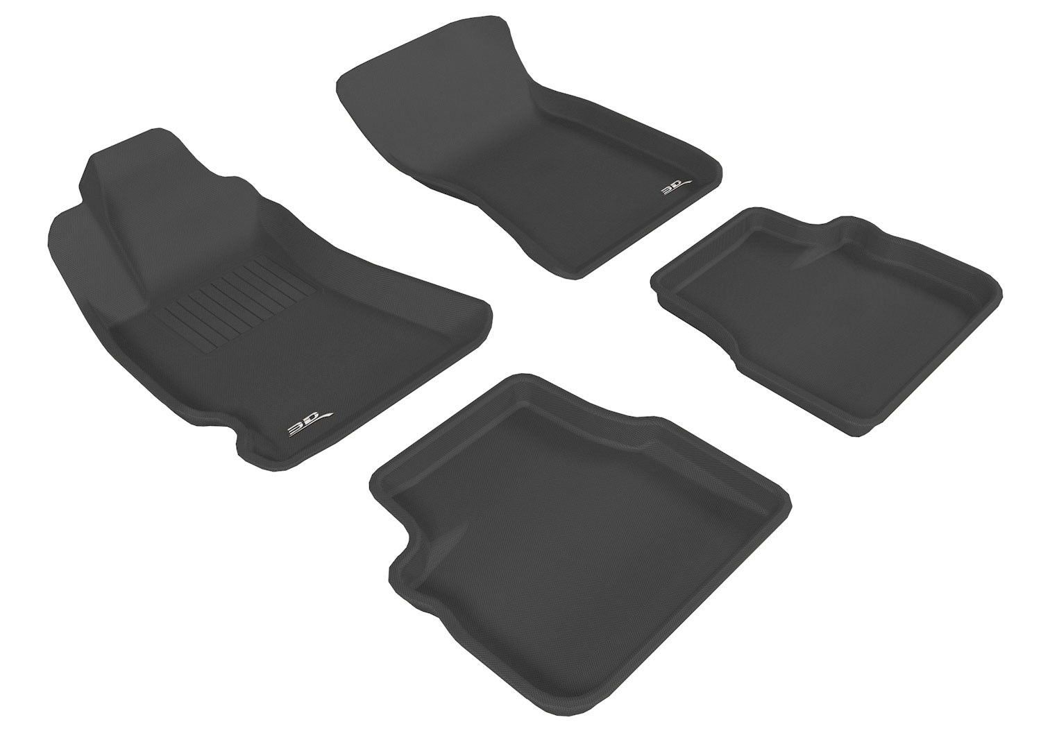 3D Maxpider L1SB00301509 for FORESTER 2009-2013 KAGU BLACK R1 R2