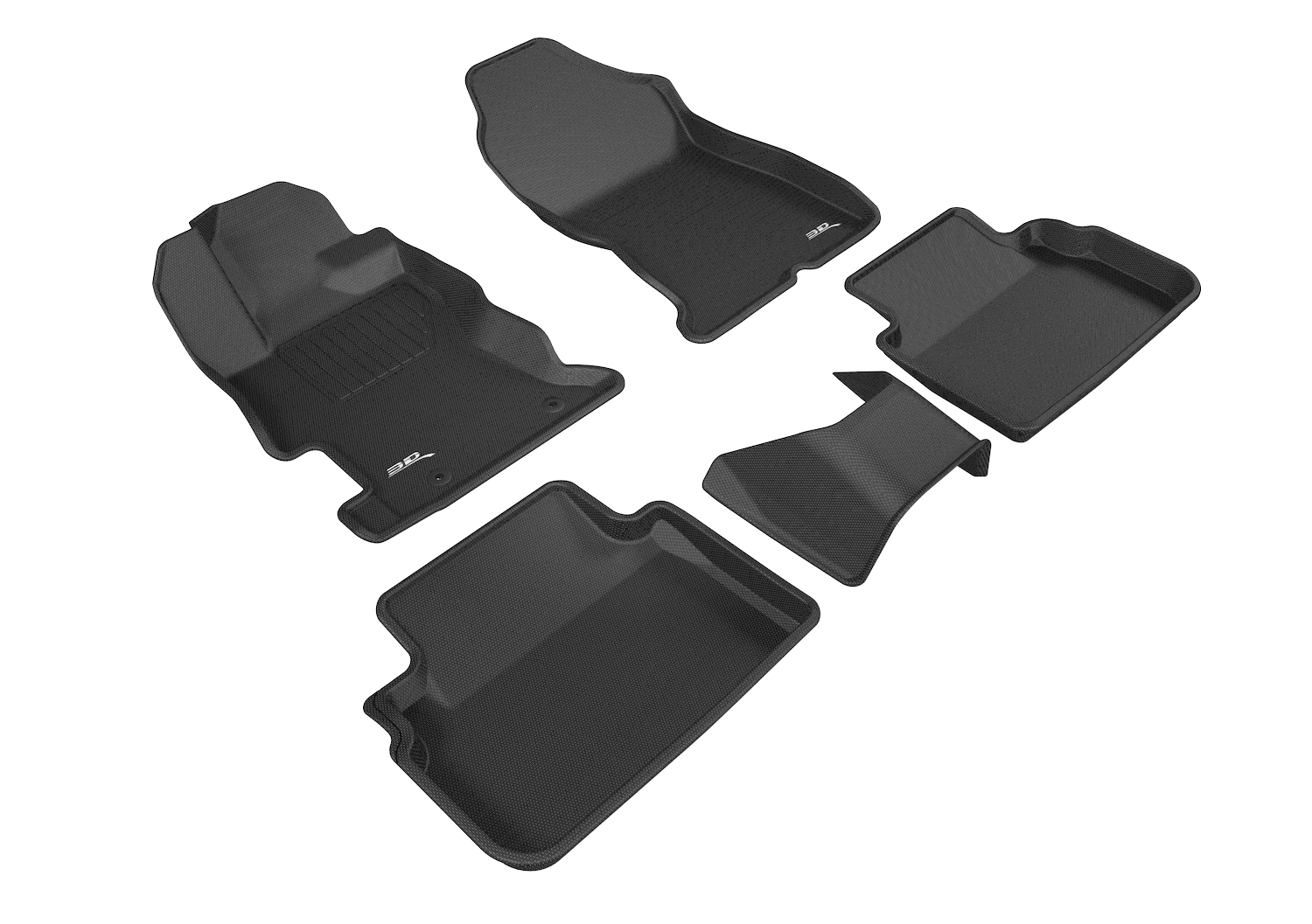 3D Maxpider L1SB02201509 for IMPREZA 2017-2022 / CROSSTREK 2018-2022 KAGU BLACK
