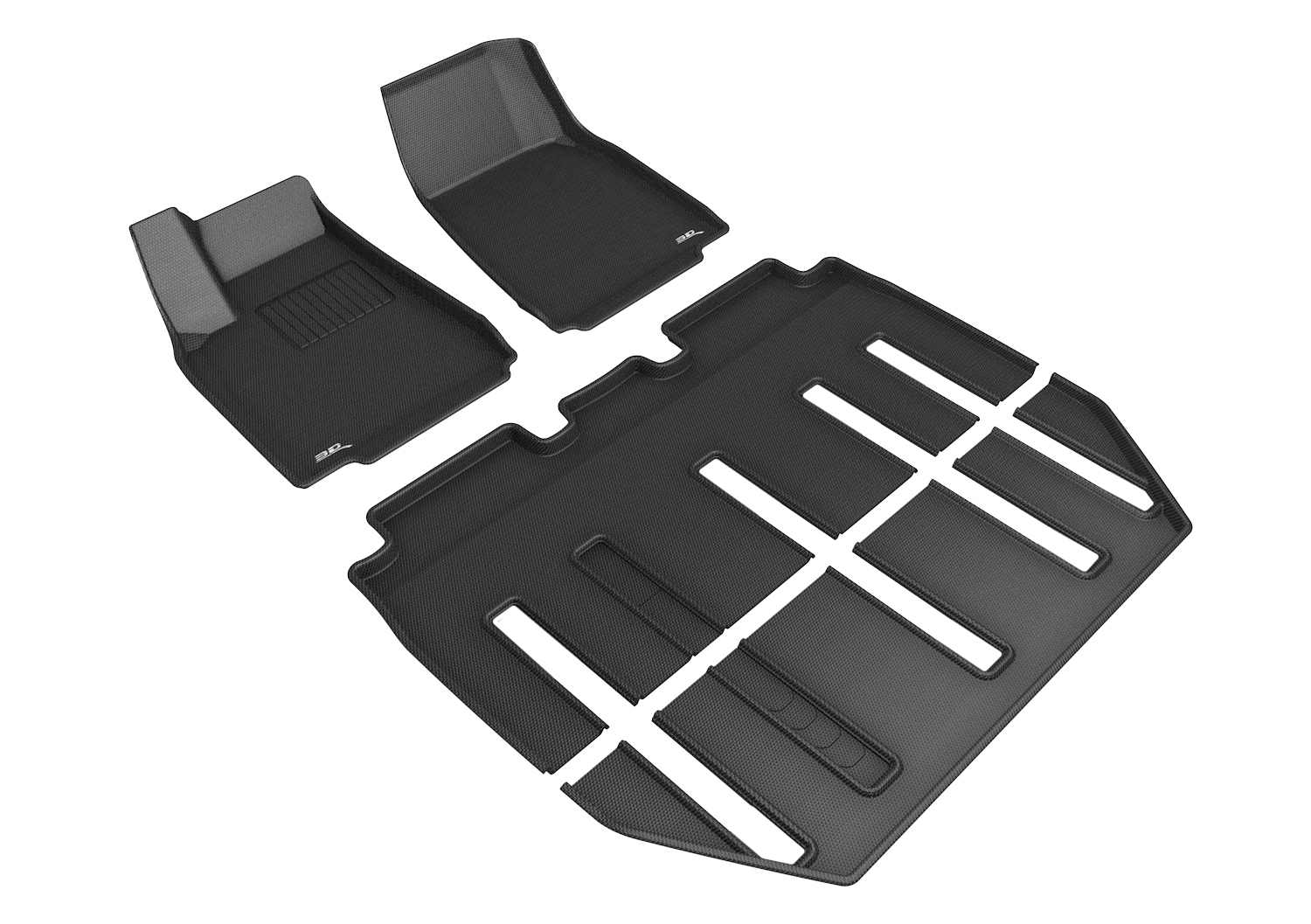 3D Maxpider L1TL00501509 for MODEL X FOLDING 7-SEAT 2017-2021 KAGU BLACK R1 R2