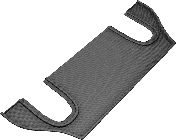 3D Maxpider L1TL00131509 for MODEL X 6-SEAT 2016-2021 KAGU BLACK R3