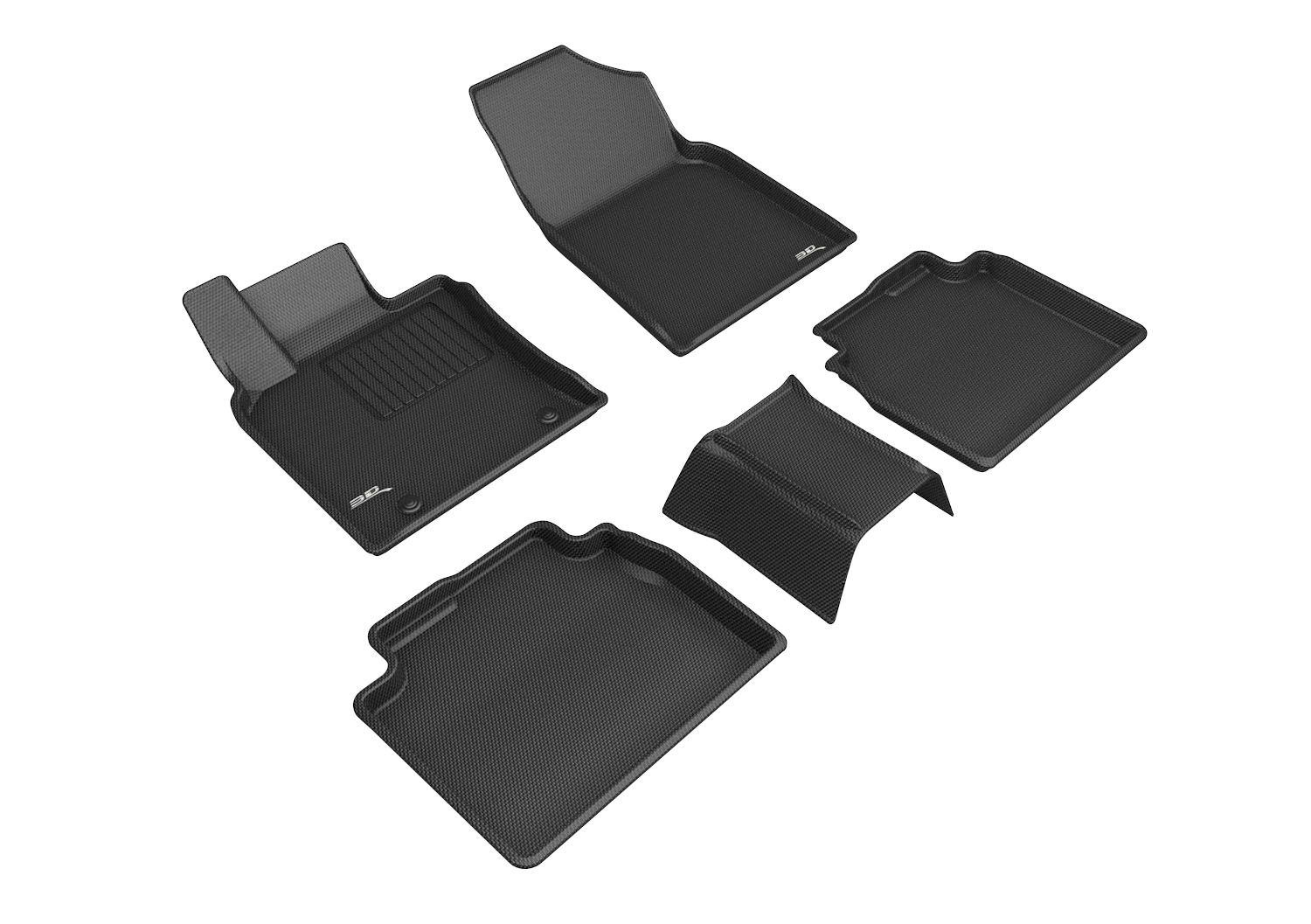 3D Maxpider L1TY25701509 for AVALON HYBRID 2019-2022 KAGU BLACK R1 R2