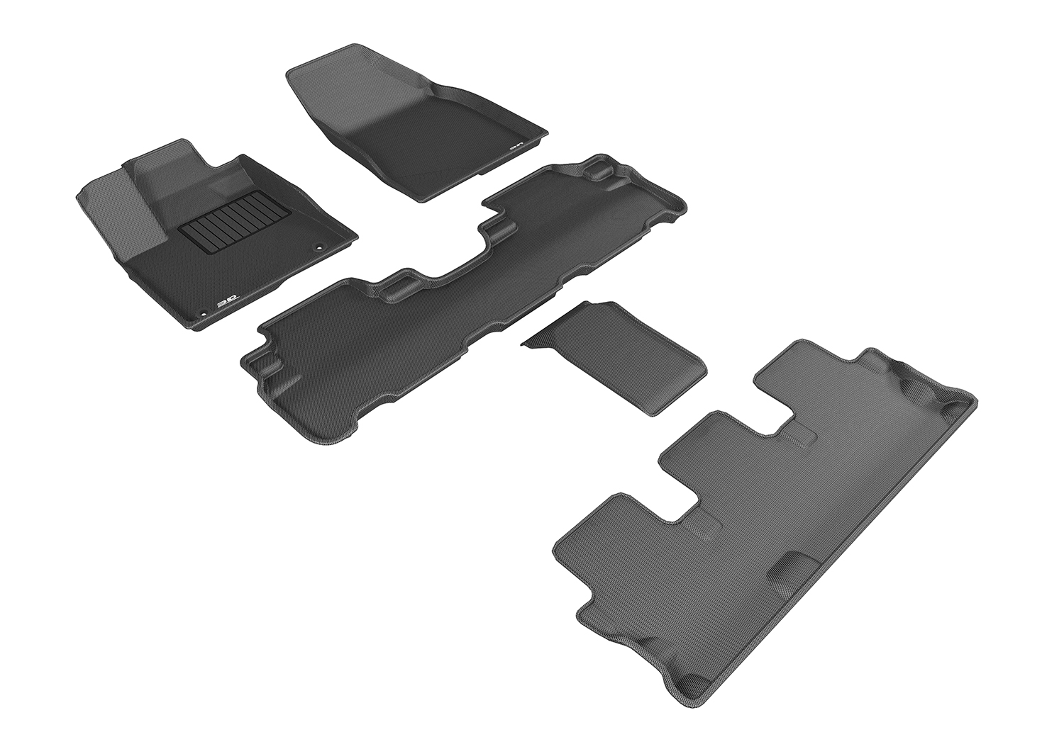 3D Maxpider L1TY18201509 for HIGHLANDER WITH BUCKET 2ND ROW 2014-2019 KAGU BLAC