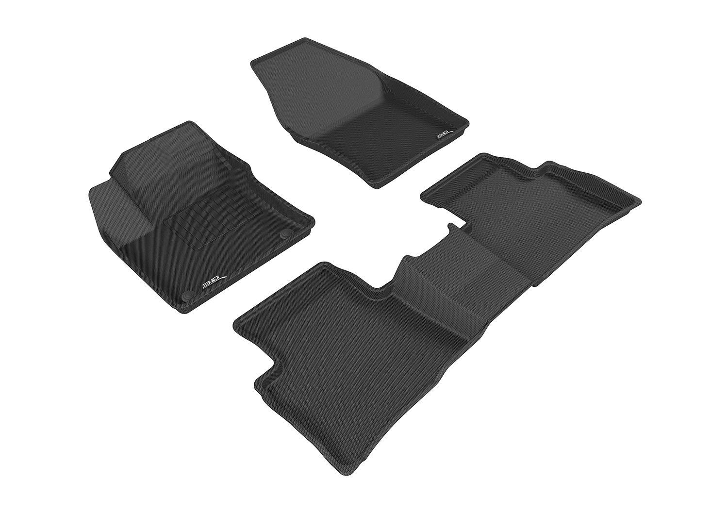 3D Maxpider L1TY20901509 for PRIUS 2016-2022 / PRIUS PRIME 2017-2021 KAGU BLACK