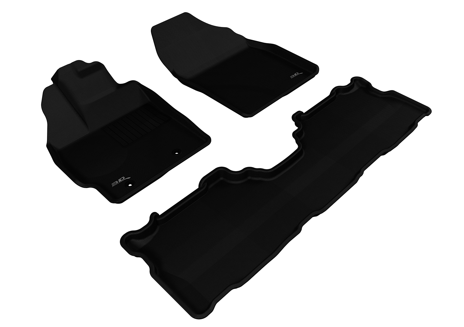 3D Maxpider L1TY16201509 for PRIUS V 2012-2017 KAGU BLACK R1 R2