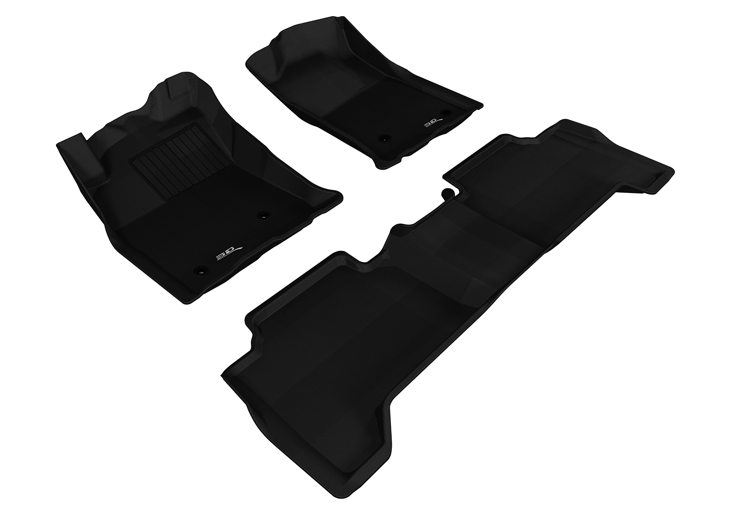 3D Maxpider L1TY05701509 for TACOMA DOUBLE CAB 2005-2011 KAGU BLACK R1 R2