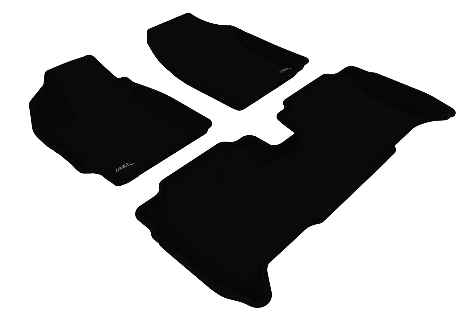 3D Maxpider L1TY07201509 for YARIS SEDAN 2007-2011 KAGU BLACK R1 R2