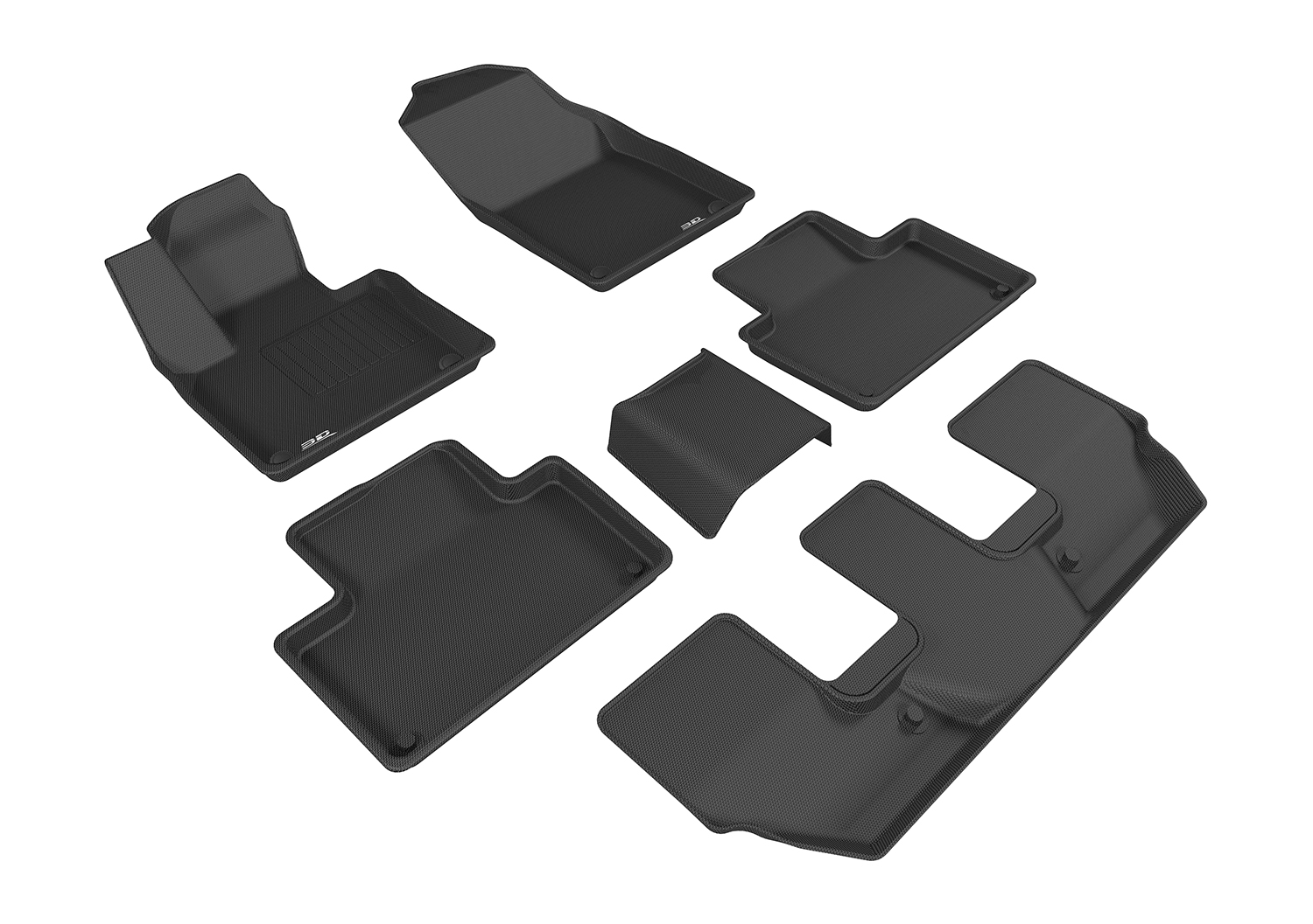 3D Maxpider L1VV02001509 for XC90 T5 / XC90 T6 2015-2022 KAGU BLACK R1 R2 R3