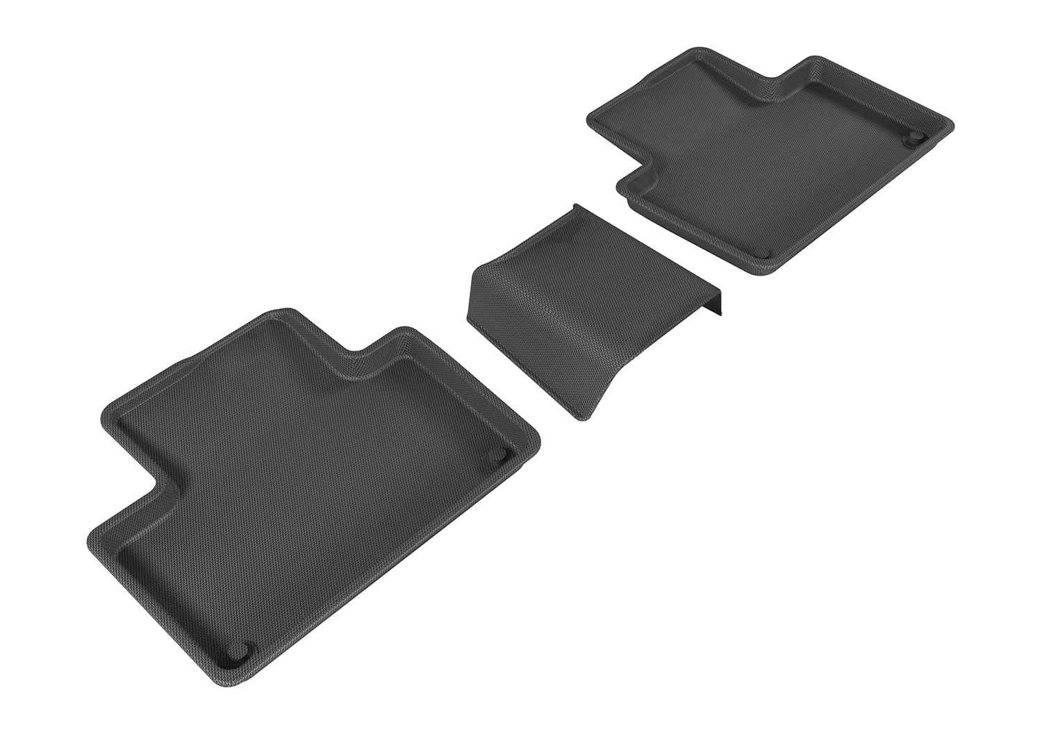 3D Maxpider L1VV02021509 for XC90 T5 / XC90 T6 2015-2022 KAGU BLACK R2 (3 PCS)