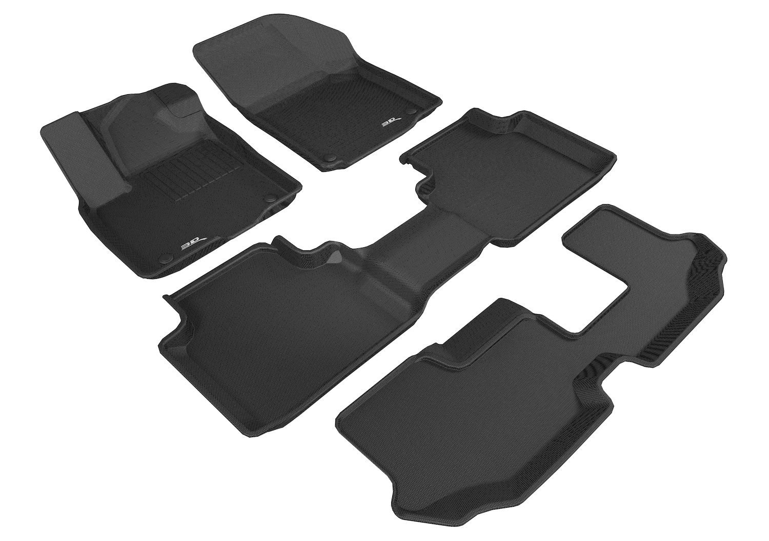3D Maxpider L1VW08401509 for ATLAS 7-SEAT 2018-2022 KAGU BLACK R1 R2 R3
