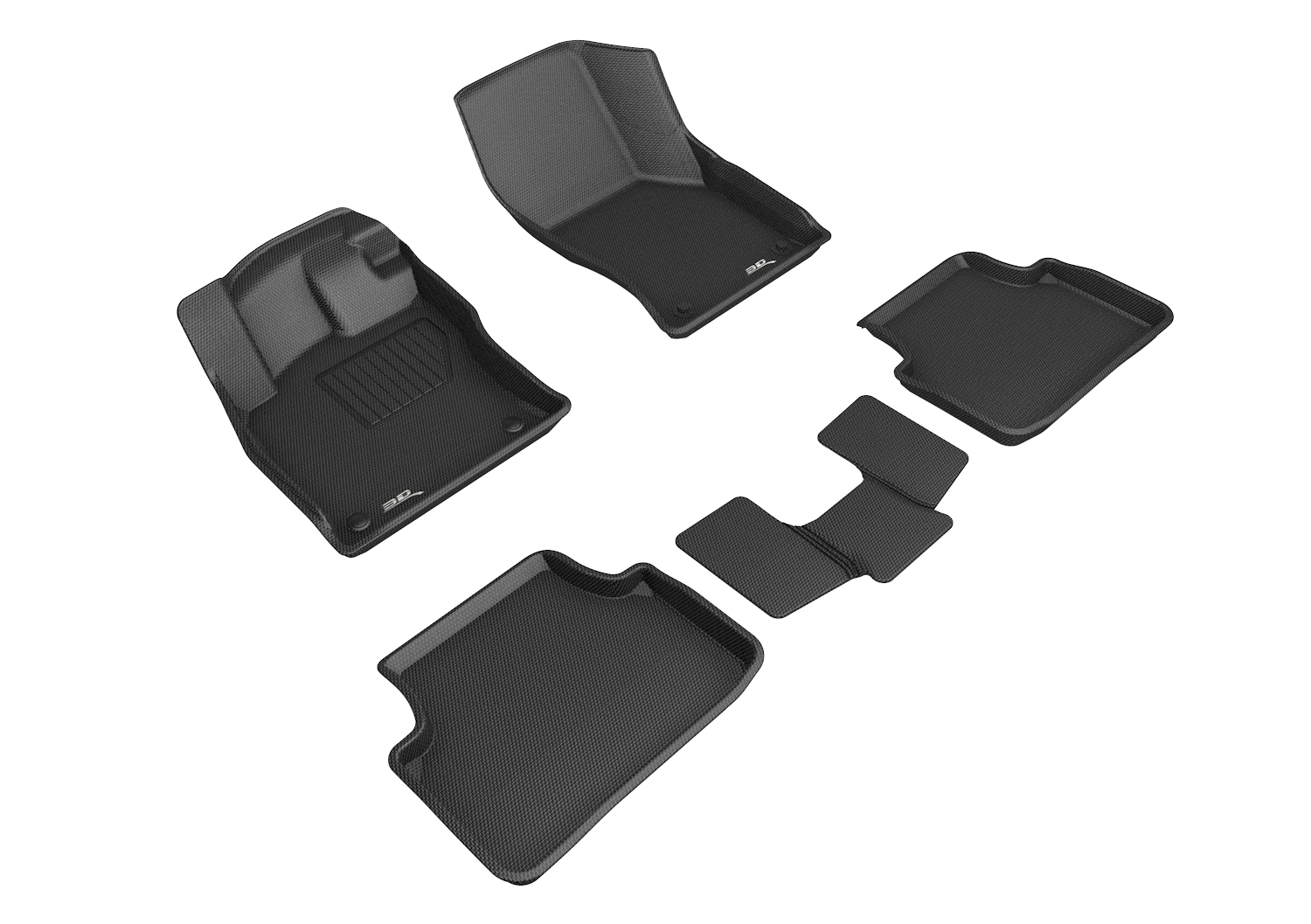 3D Maxpider L1VW10101509 for JETTA 2019-2021 KAGU BLACK R1 R2 (3PCS R2)