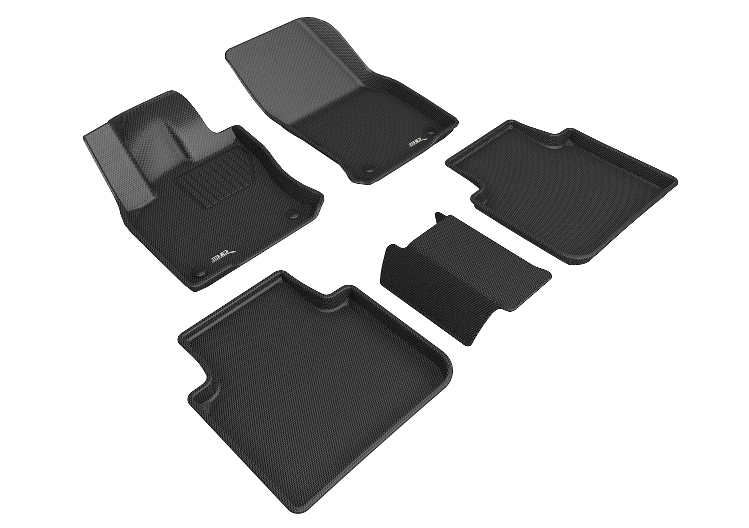3D Maxpider L1VW10601509 for TIGUAN 2018-2022 KAGU BLACK R1 R2